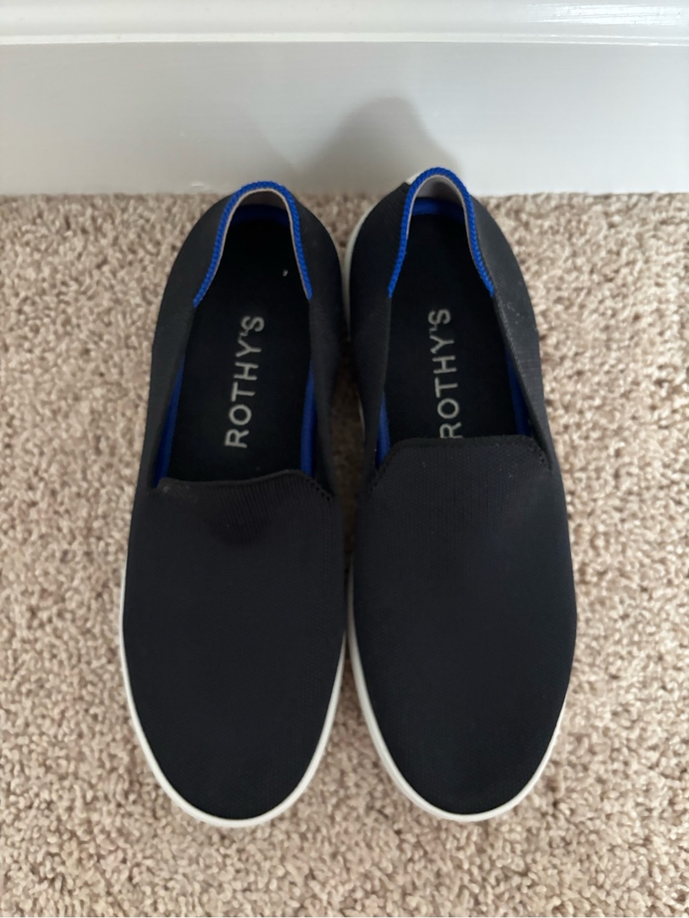 Black Rothy’s Sneaker style flat - Picture 2 of 4